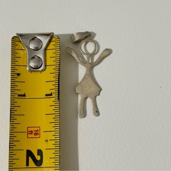SW Sterling silver girl pendant - Picture 4 of 5
